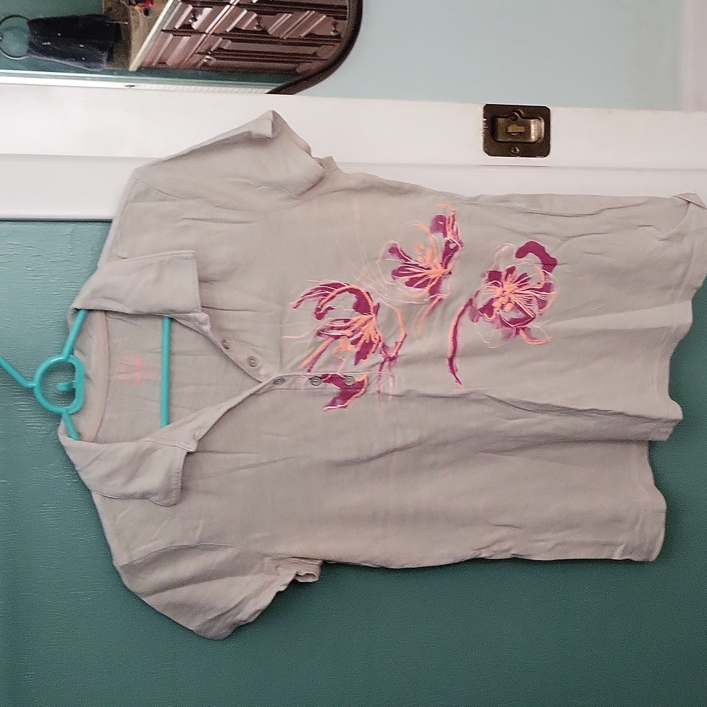Collared cotton Top